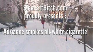 All white smoking