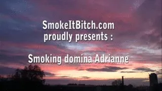 Dominant smoker Adrianne