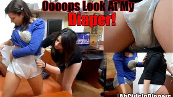 Ooops Look At My Diaper!