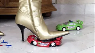 Cars Crush in leather boots - complete