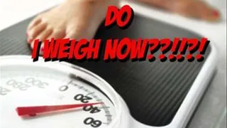 So you want to know how much I weigh