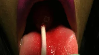 Candy Lollipop and Spit