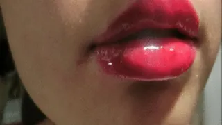 Mikiko Finger Spitting and Gloss