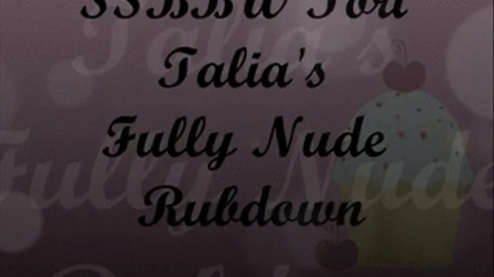 FULLY NUDE Rubdown!