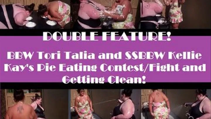 BBW Tori Talia Gets Dirty and then Gets Clean