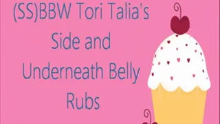 (SS)BBW Tori Talia's Side and Under Belly Rub COMBO
