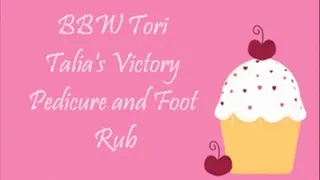 BBW Tori Talia's Victory Pedicure