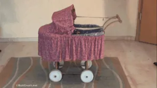 Doll carriages and Dolls under Jeansass