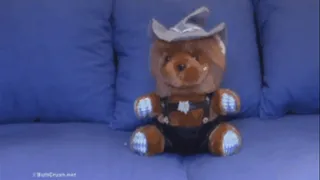 Small bear under sexy Jeansass