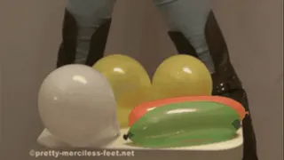 Ballonpopping under sweet Jeansass