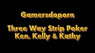 Gamersdoporn - Ken/Kelly/Kathy - Game of Strip High Card