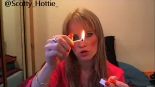 Caitlin the pyromaniac 320 x 180