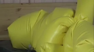 Yellow Blow Up Rubber