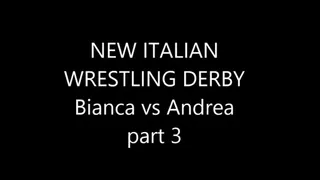 BIANCA VS ANDREA PART 3, LEG WRESTLING, ASS BATTLE