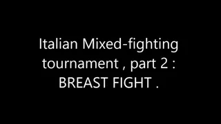 NEW MIXED FIGHTING TOURNAMENT, PART 2 : BREAST FIGHTING