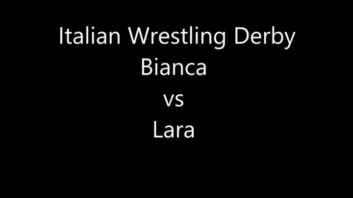 BIANCA VS LARA IN FEMALE WRESTLING CHALLENGE, VIDEO