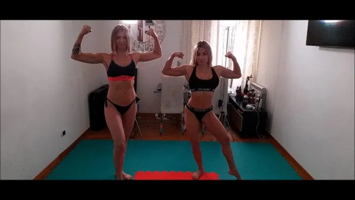 PAMELA STRONG VS SAMANTHA, TEST OF STRENGTH CHALLENGE