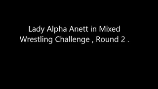 LADY ANETT, IN MIXED WRESTLING CHALLENGE ROUND 2, FINAL ROUND