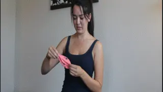 Nikki blow to pop pink 17" open house print balloon