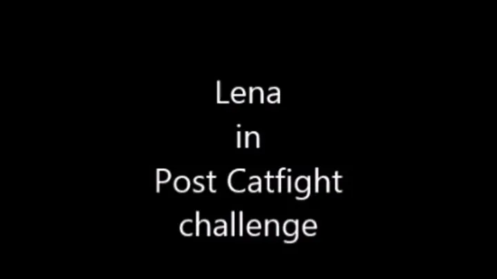 MASTER KING OF PAIN VS LENA, POST MATCH