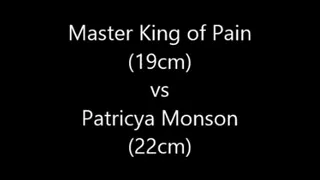 THE REVENGE, MASTER KING OF PAIN VS PATRICYA MONSON, COCKFIGHTING CHALLENGE (NAKED COMBAT)