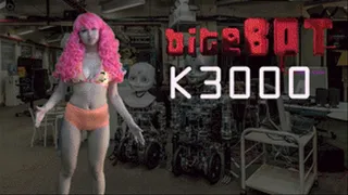 Biting Robot Girl - biteBOT K3000 demonstration video