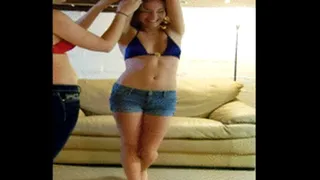 Tori and Gianna's Full Basement Bikini Tickle Time