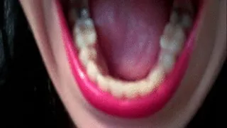 Deep Mouth & Dangling Uvula & Strong Tongue