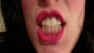 Wide Open Mouth Deep Uvula