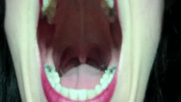 Deep Uvula Sexy Tongue