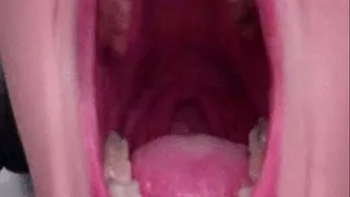 Dirty Mouth Deep Uvula Examination