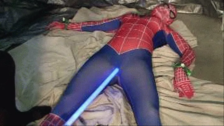 Making Spider-Girl Cum and Suffer