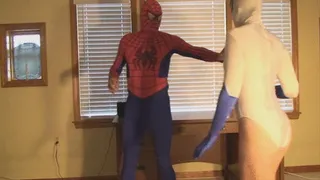 Angel Vs Spider-man - intergender wrestling match 760