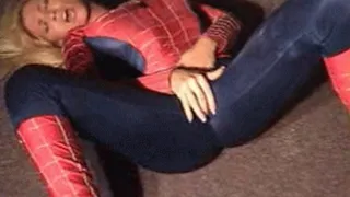 Spidergirl Soaks Her Suit