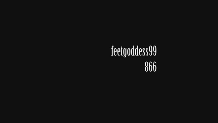 866 Long toenials footjob