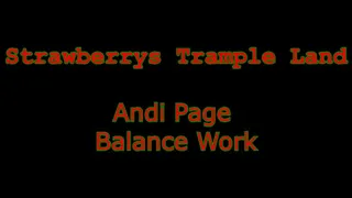Andi Page Balance Work