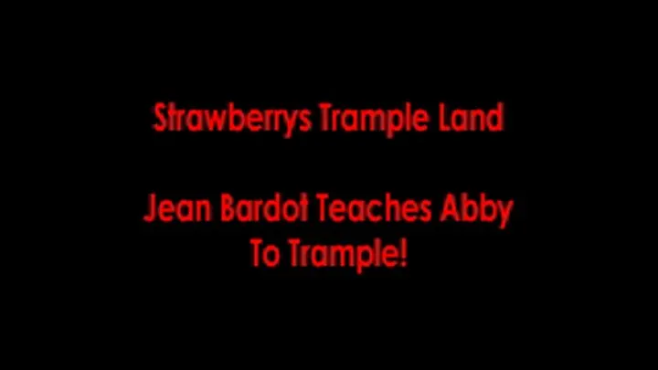 Jean Bardot Teaches Abby To Trample