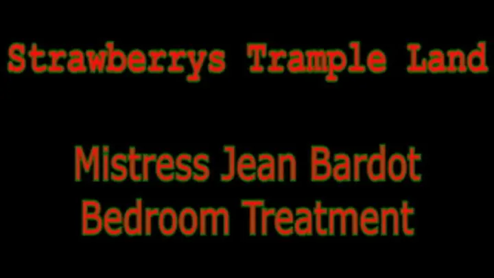 Mistress Jean Bardot Bedroom Treatment