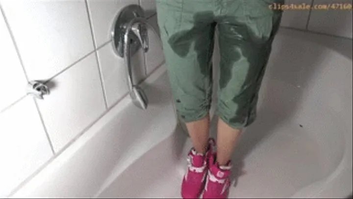 'HD' 'Sneakers and capri pants wetting with pee play'