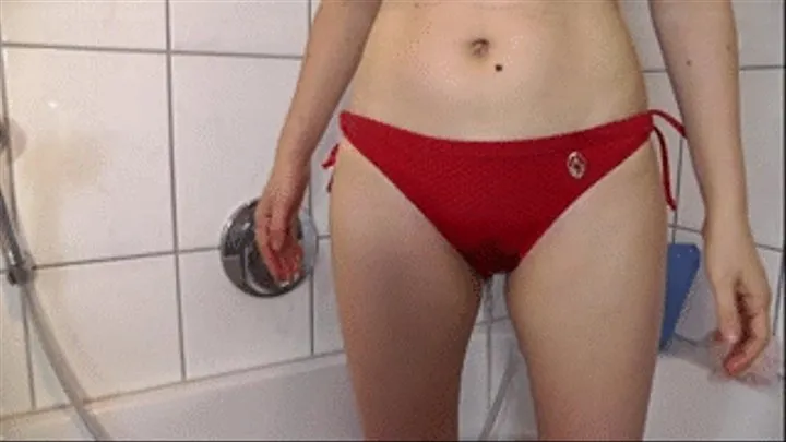 'HD' 'Desperate red bikini wetting'