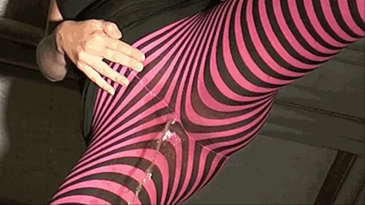 'HD' 'Above you in pink zebra pantyhose upskirt pov wetting'