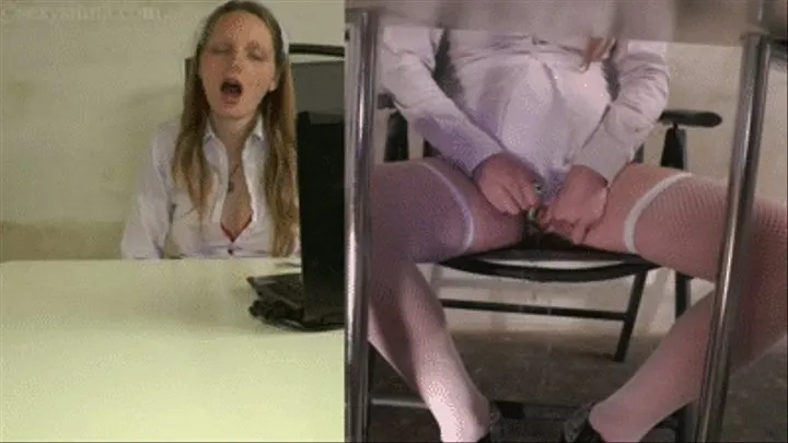 'HD' 'POV Meanwhile under the table - nurse patient seduction with naughty peeing'