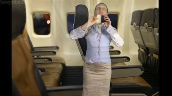 ' ' 'The amazing holographic stewardess'