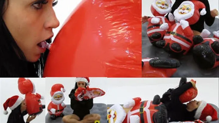 Kirsten Mouth Inflating Santa Toys *SINGLE CAM*