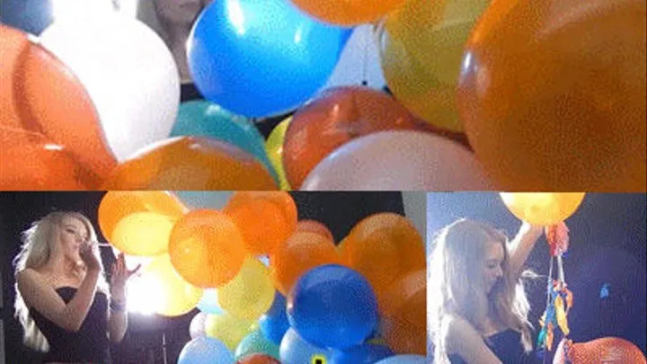 Carly Cigarette Popping Balloons *SINGLE CAM*
