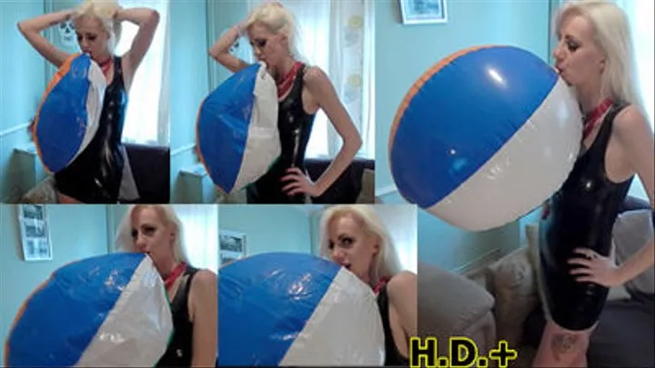 Calamity Mouth Inflates Jumbo Beachball Handfree *HIGH DEFINITION+* *SINGLE CAM*