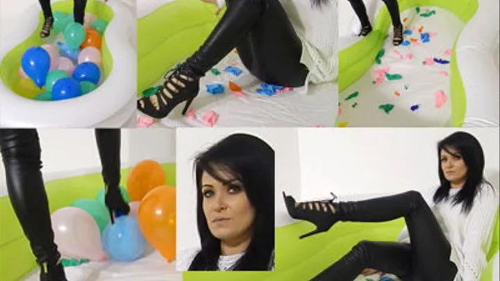 Jessie High Heel Pops Balloon Pool *SINGLE CAM*