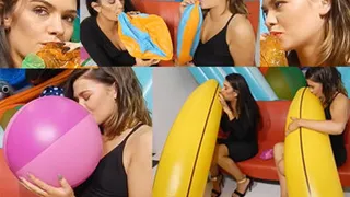 Alex & Aura Inflation Challange *SINGLE CAM*