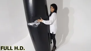 Jessie Pops Huge Trash Bags ** HIGH DEFINITION* *SINGLE CAM*