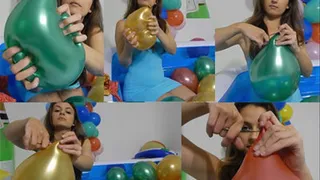 Jennifer Cuts Balloons *SINGLE CAM*
